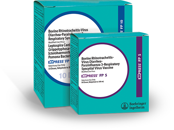 packages of Express® vaccines
