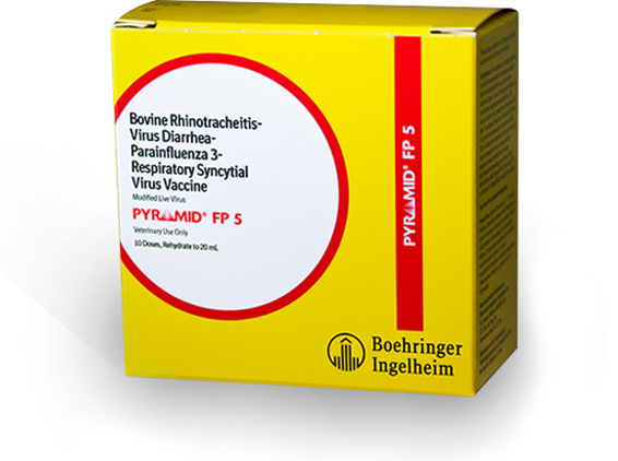 packages of Pyramid® FP/Pyramid + Presponse® vaccines